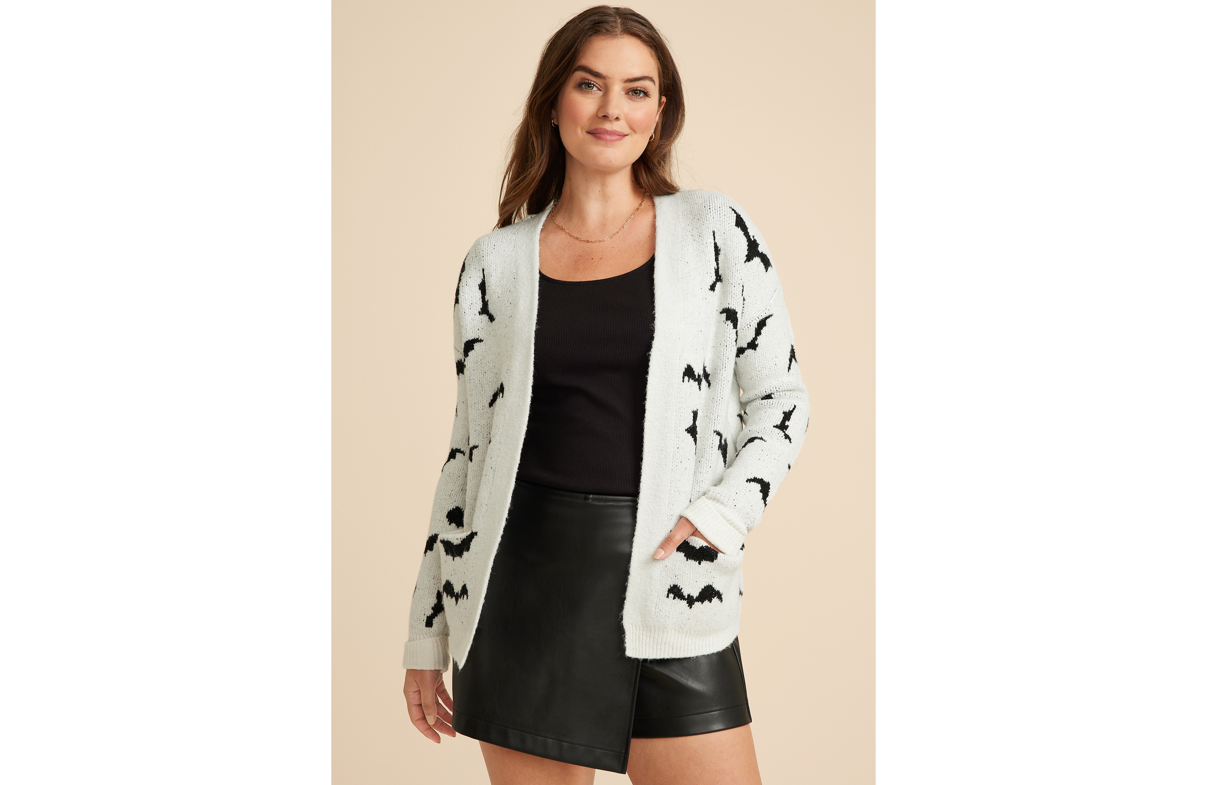 Bat Long Sleeve Cardigan