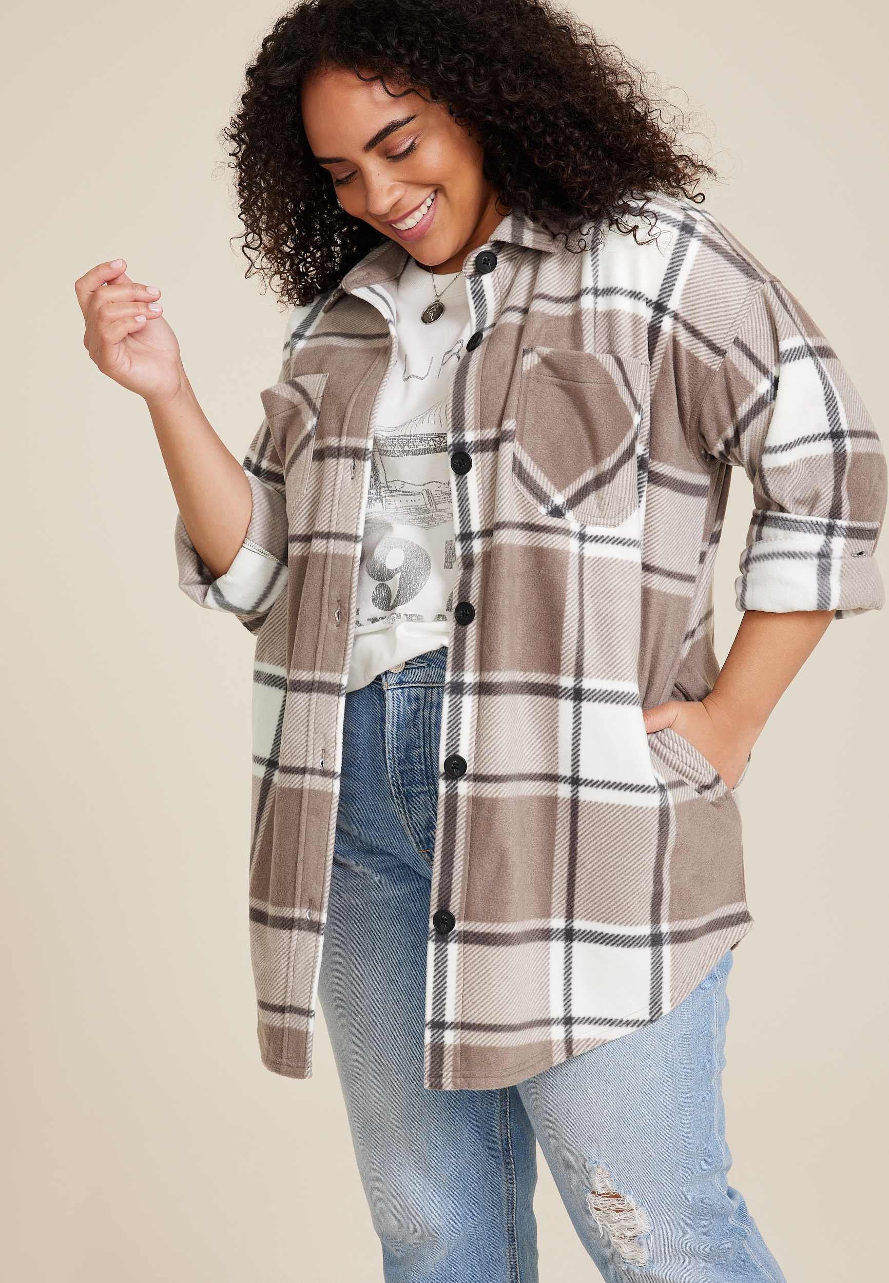 Maurices plus size jackets hotsell