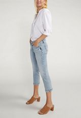 Silver Jeans Co.&reg; Britt Curvy Low Rise Capri Jean, C2806, small
