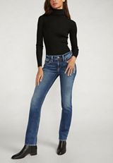 Silver Jeans Co.&reg; Britt Curvy Low Rise Straight Jean, C258, small