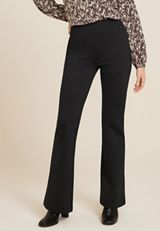 High Rise Pull On Flare Pant, , small