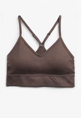 True Stretch Seamless Simple Strap Bralette, C4045, small