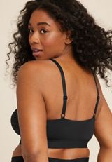Simply Comfy Cotton Triangle Bralette, , small