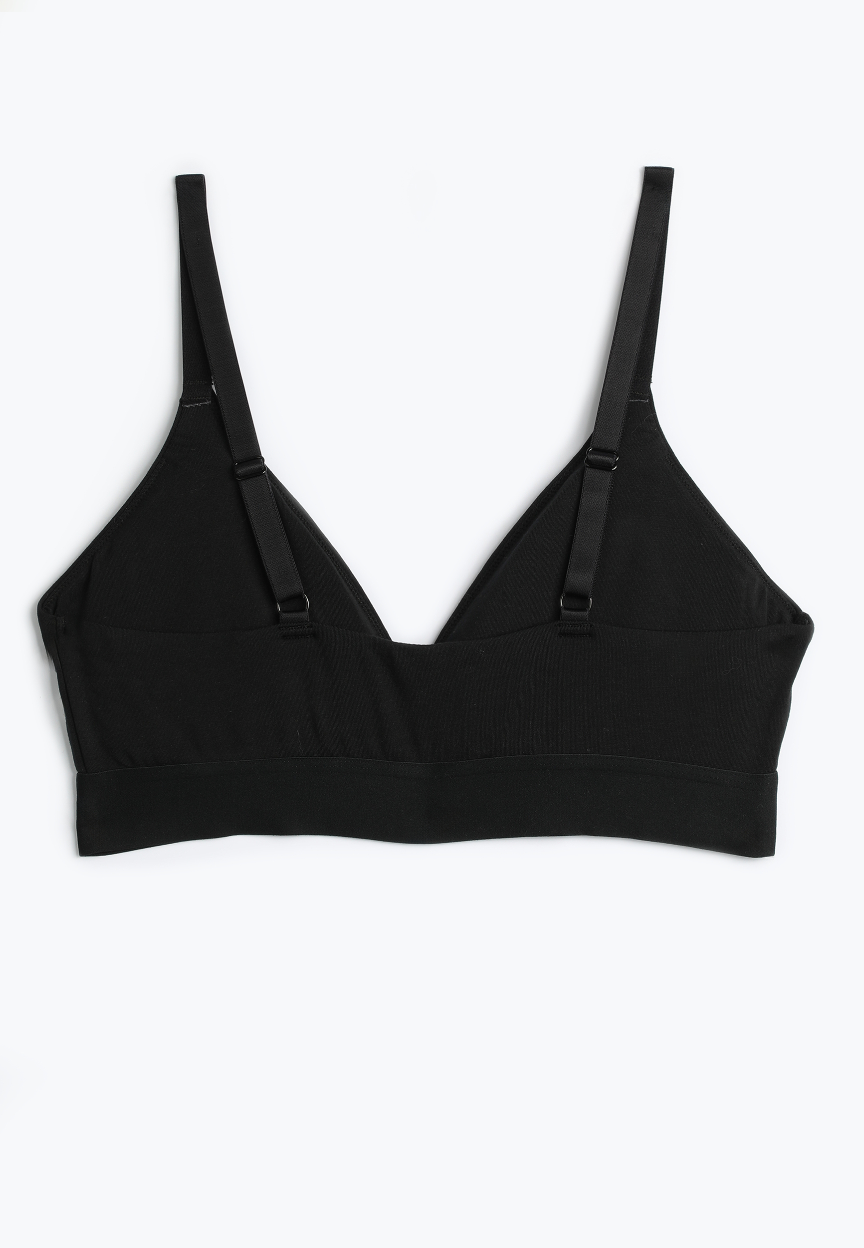 Simply Comfy Cotton Triangle Bralette, , large
