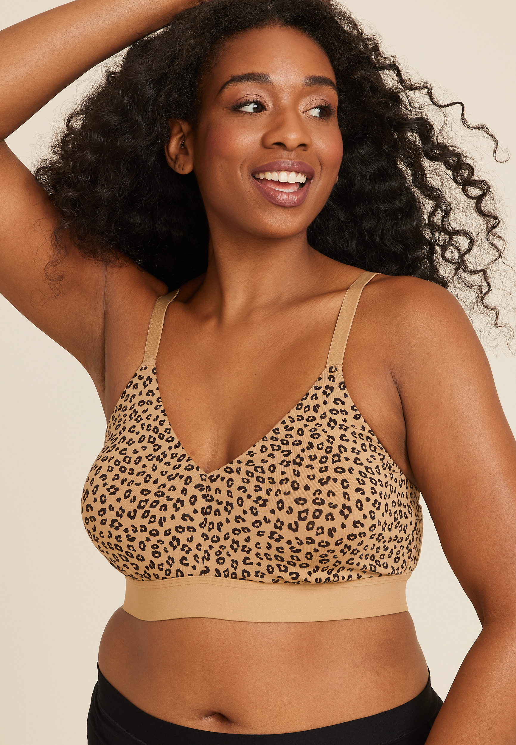 Simply Comfy Cotton Triangle Bralette