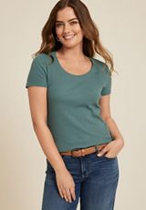 24/7 U Line Short Sleeve Tee, C9402, small