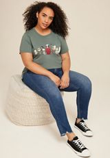 Plus Size Peanuts Halloween Classic Fit Graphic Tee, C7925, small