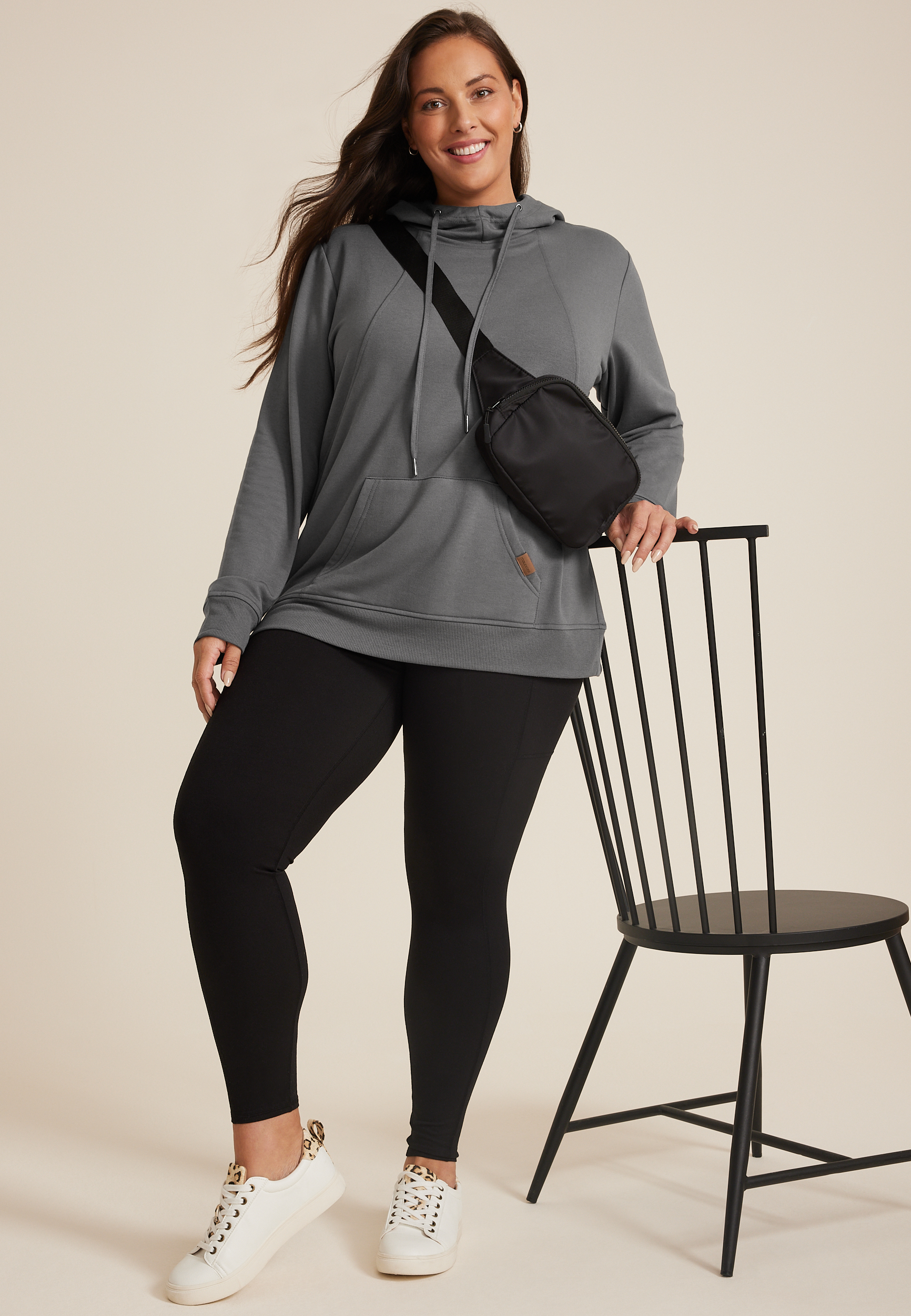 Plus Size Homeward Hoodie, C829, large
