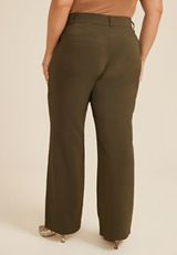 Plus Size Idealist High Rise Wide Leg Dress Pant, C7389, small