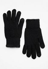 Tech Gloves, BLACK, small