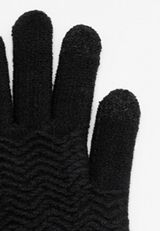 Tech Gloves, BLACK, small