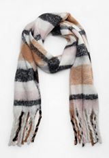 Brushed Neutral Plaid Scarf, NEUTRAL COMBO, small