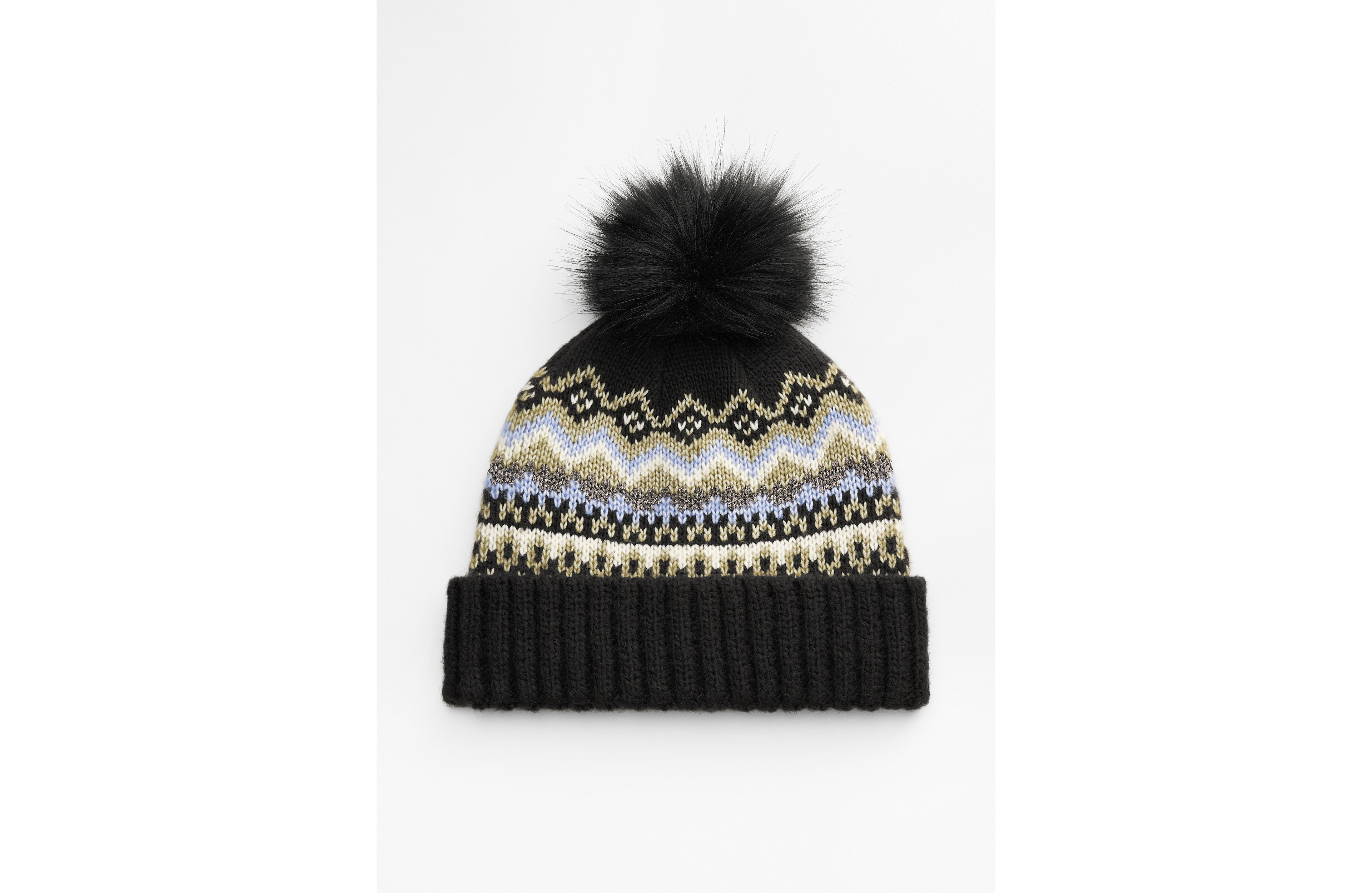 Fairisle Pom Beanie
