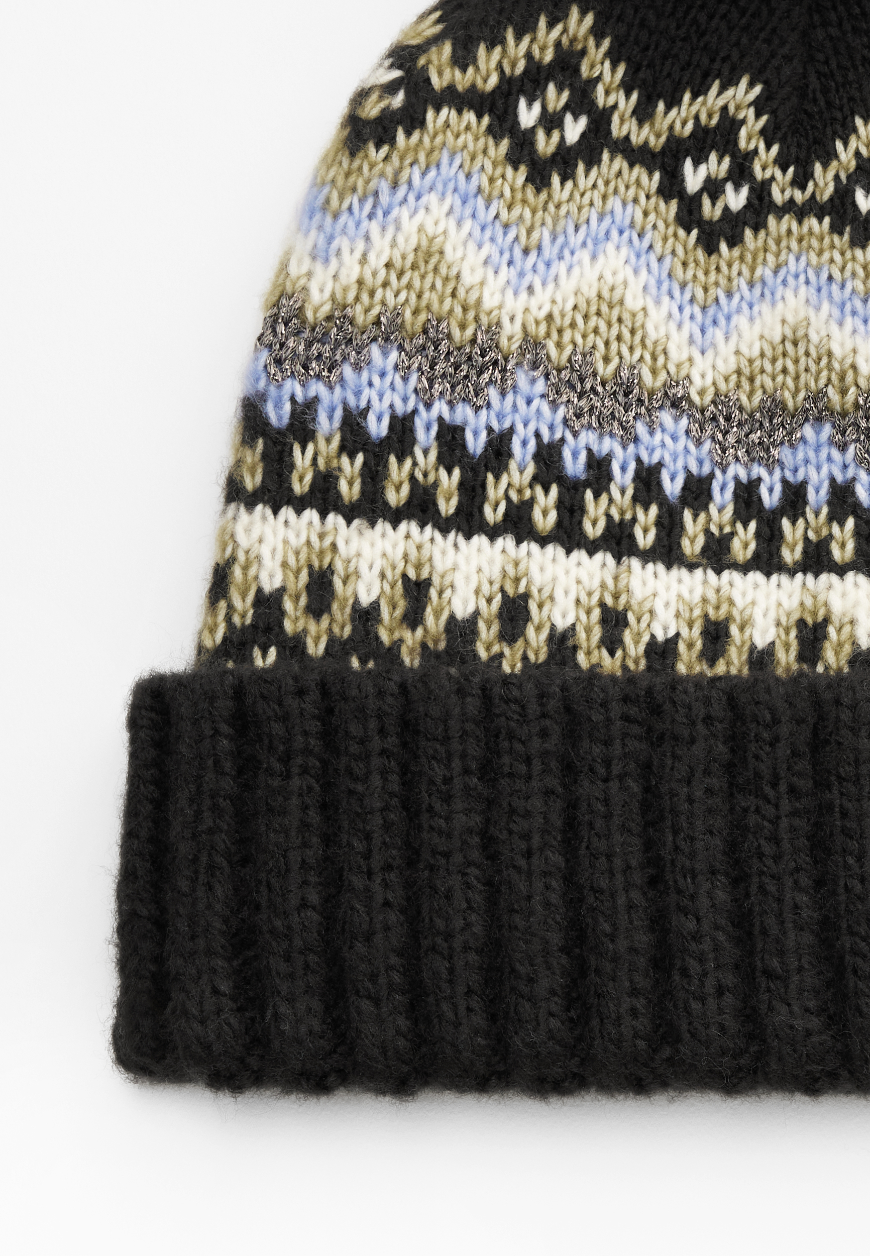 Fairisle Pom Beanie
