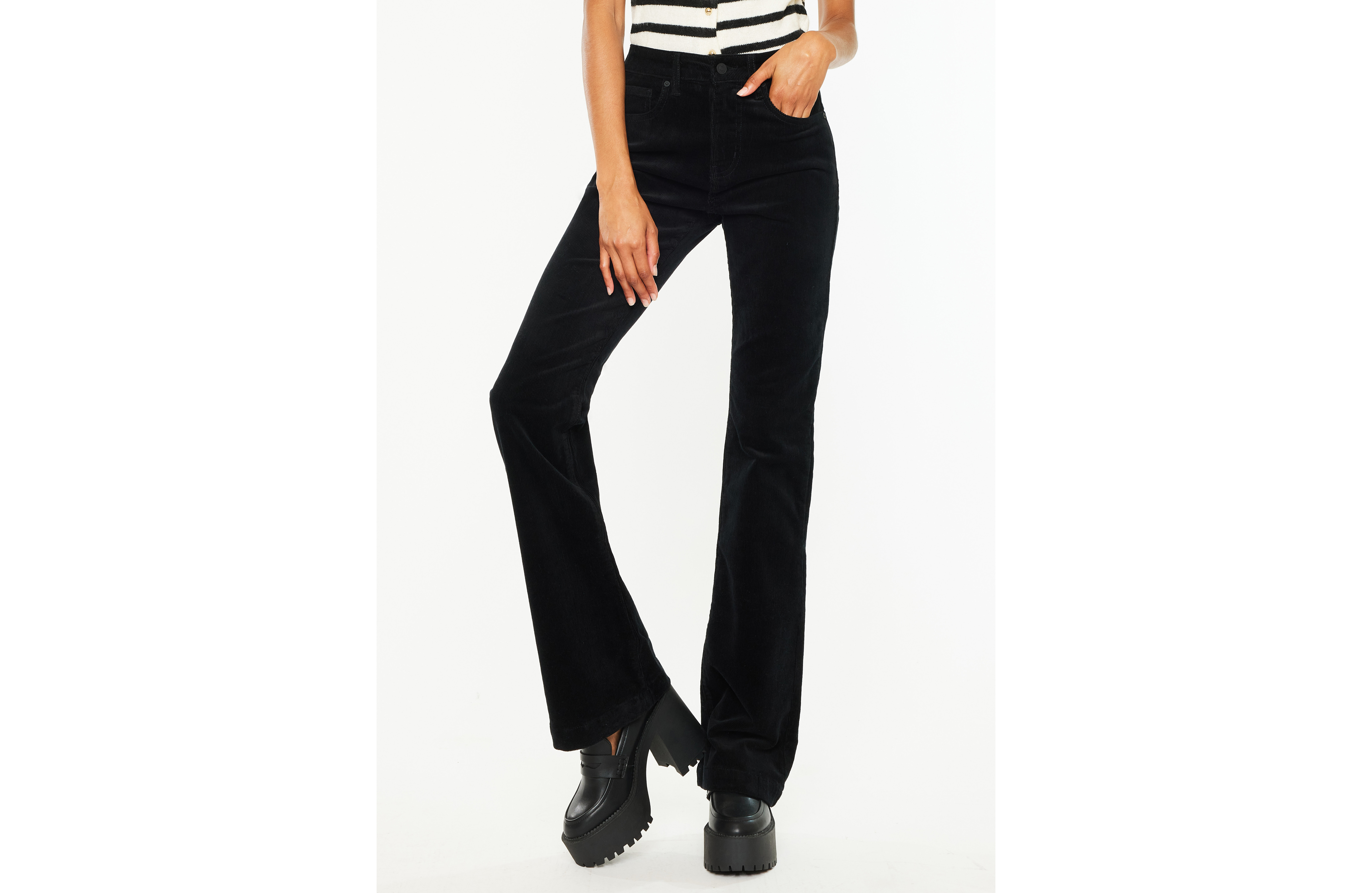 KanCan™ High Rise Corduroy Bootcut Jeans