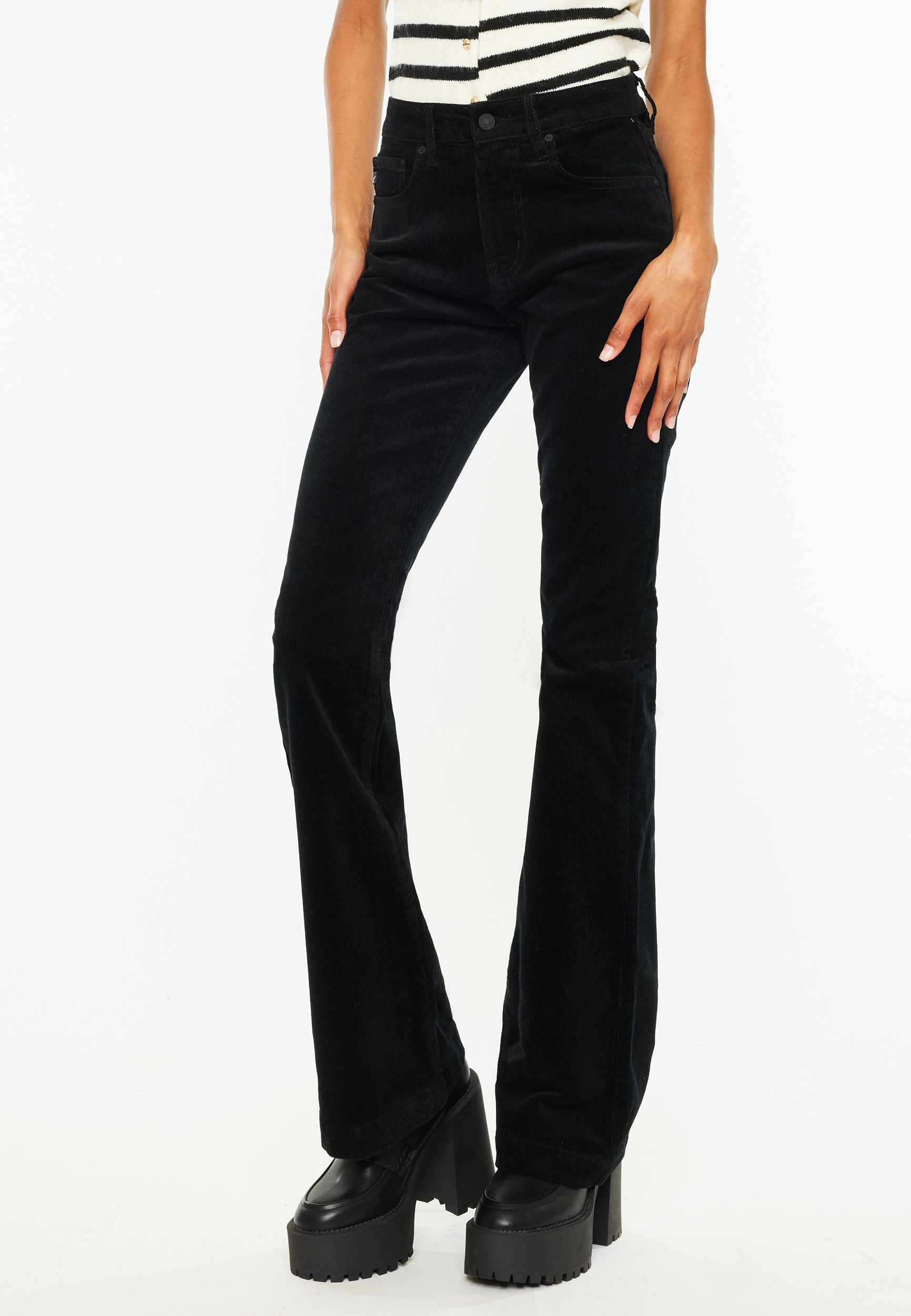 KanCan&trade; High Rise Corduroy Bootcut Jeans, C106, large