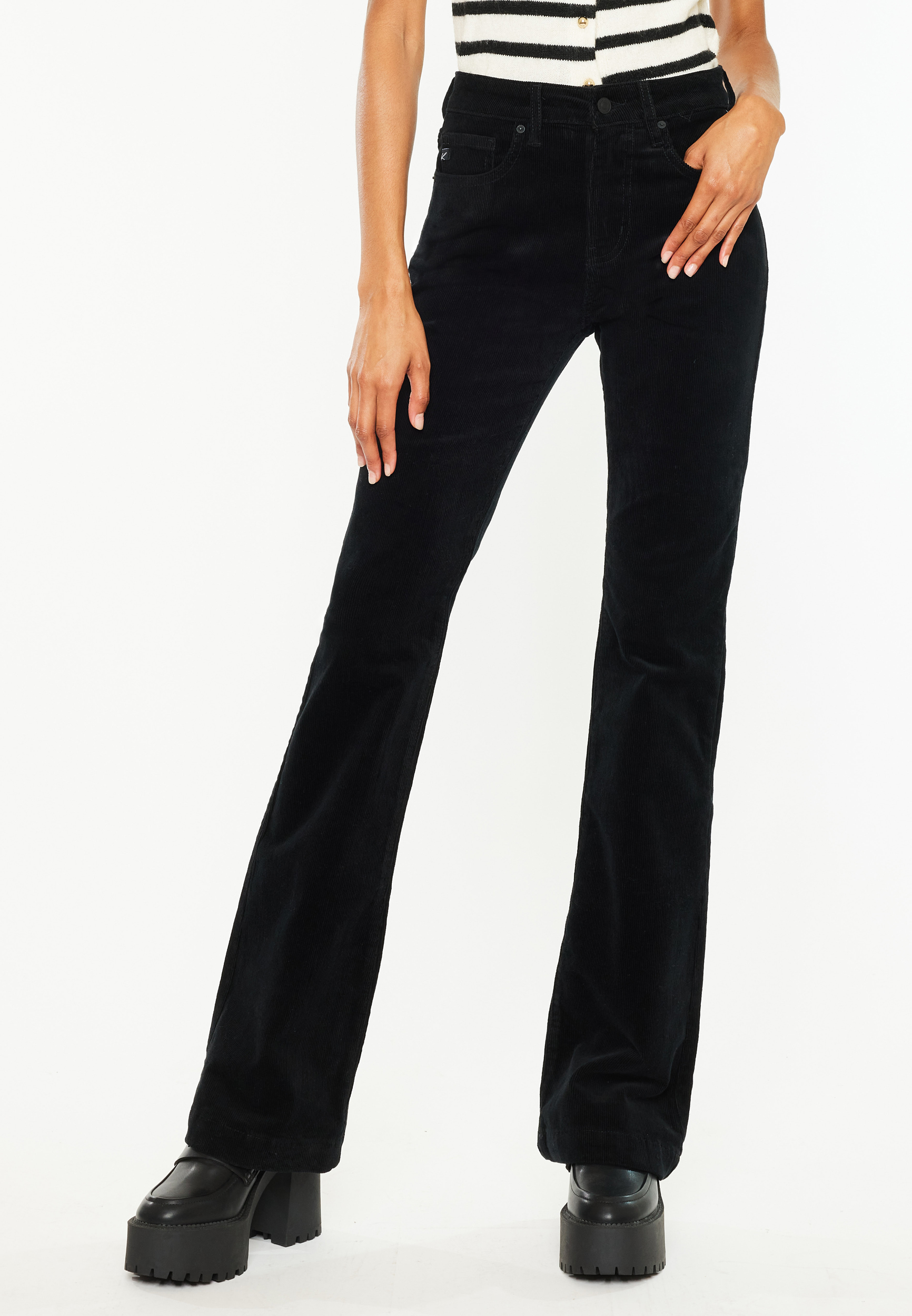 KanCan&trade; High Rise Corduroy Bootcut Jeans, C106, large