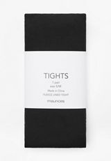 Black Fleece Lined Tights, C106, small