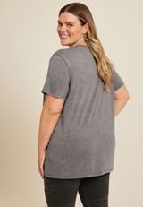 Plus Size Free Spirit Oversized Fit Graphic Tee, C829, small