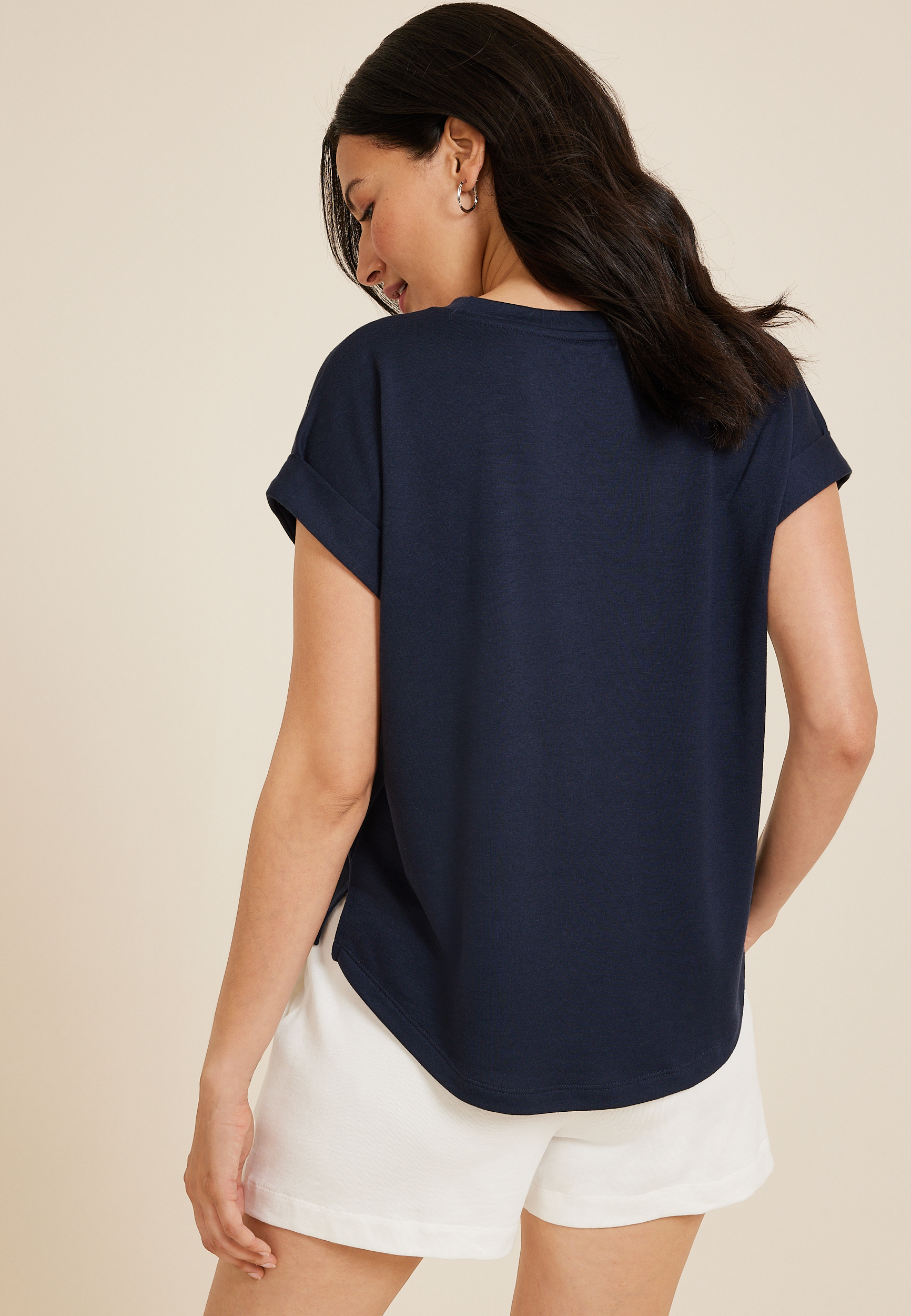 24/7 Clara Short Sleeve Tee, C134, large