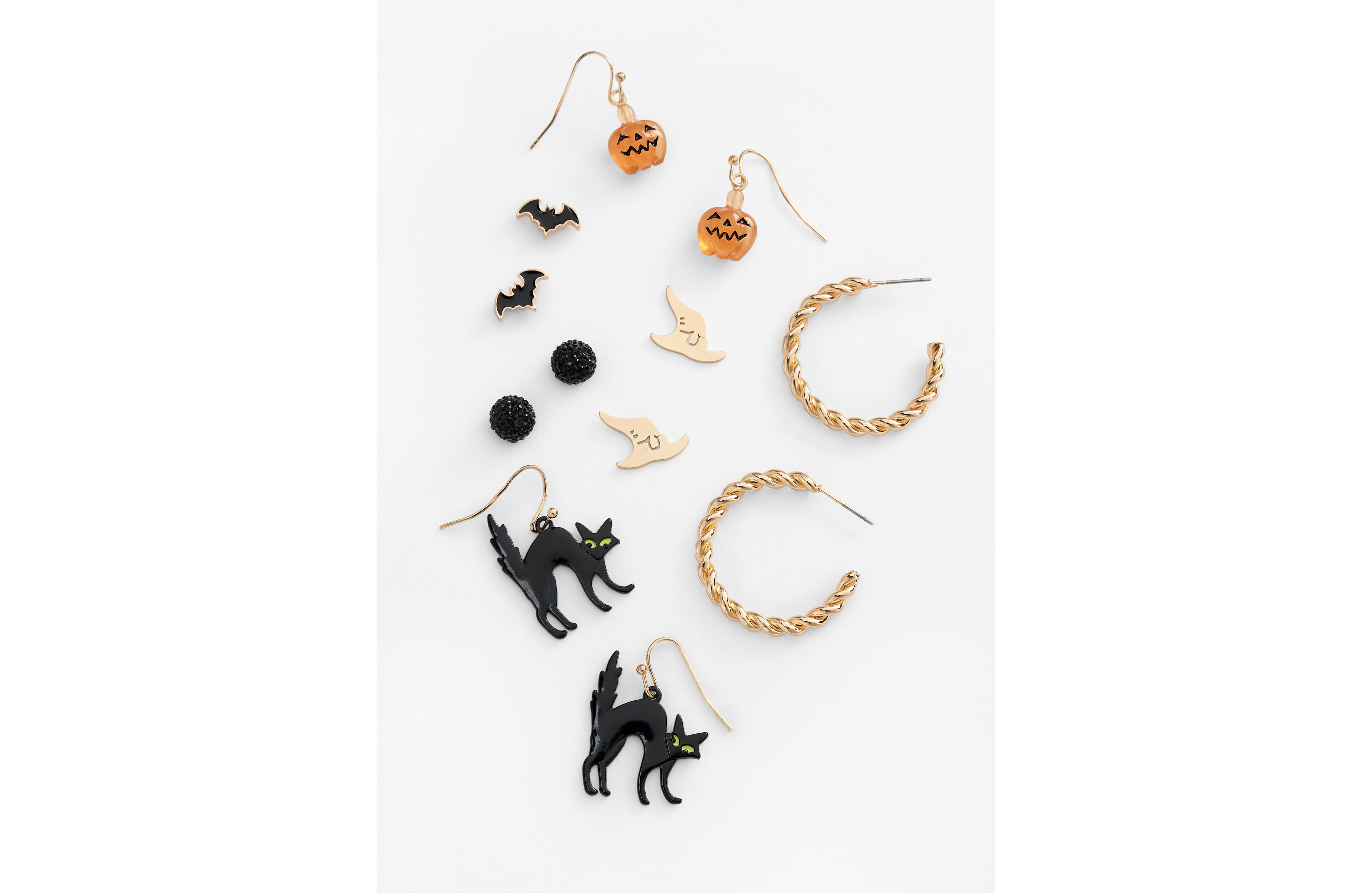 6 Pack Halloween Earring Set