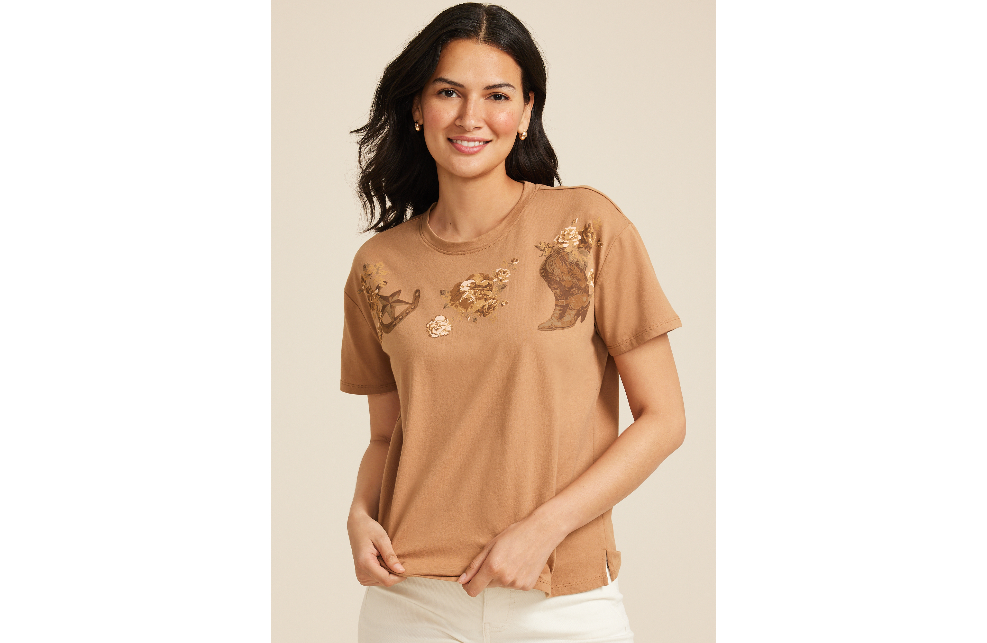 Western Icon Relaxed Fit Graphic Tee