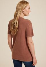 Good Vibes Only Relaxed Fit Graphic Tee, C4067, small