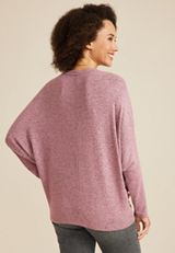 24/7 Dakota Long Sleeve Dolman Top, C7249, small