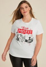 Plus Size Team Misfit Classic Fit Graphic Tee, C3348, small