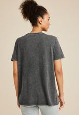 Wicked Oversized Fit Graphic Tee, CHARCOAL, small