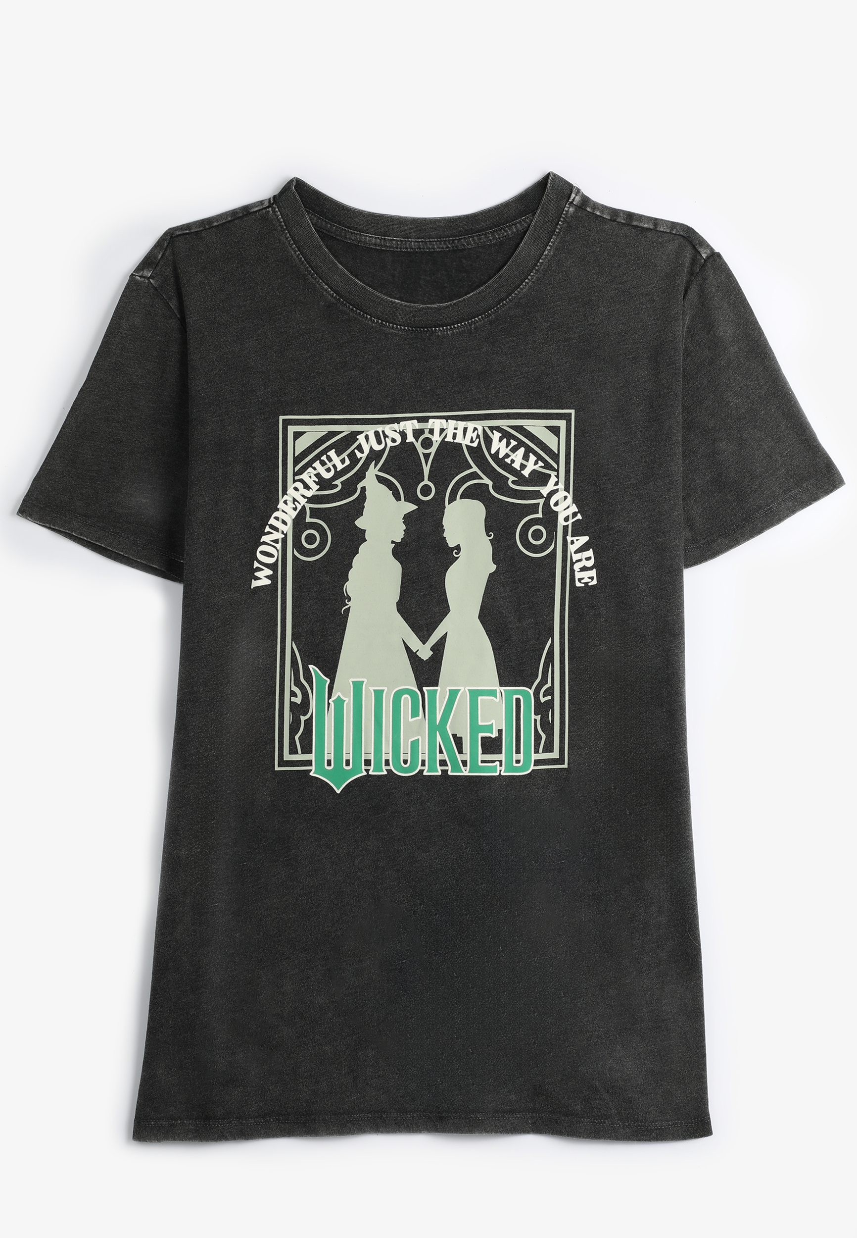 Wicked Oversized Fit Graphic Tee, CHARCOAL, large
