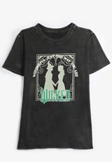 Wicked Oversized Fit Graphic Tee, CHARCOAL, small
