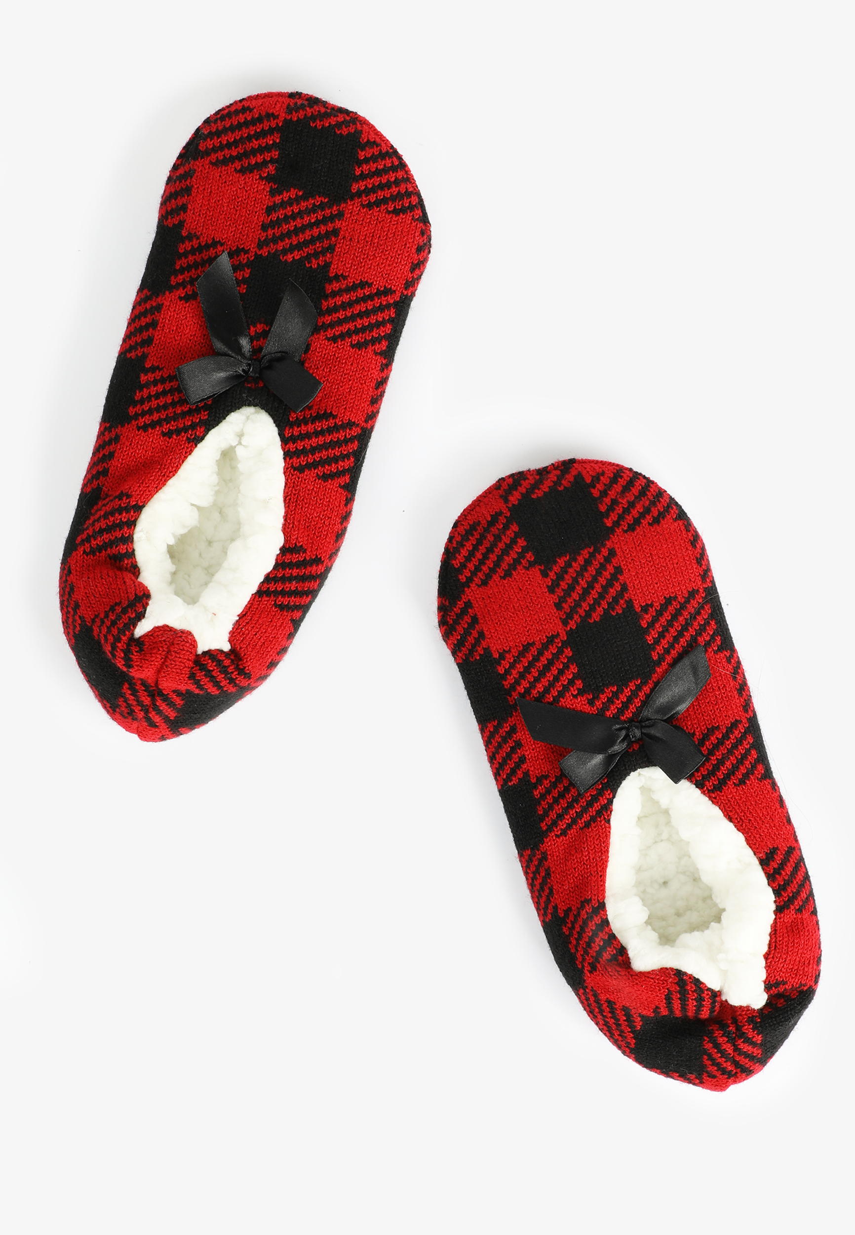 Buffalo Plaid Slipper Socks