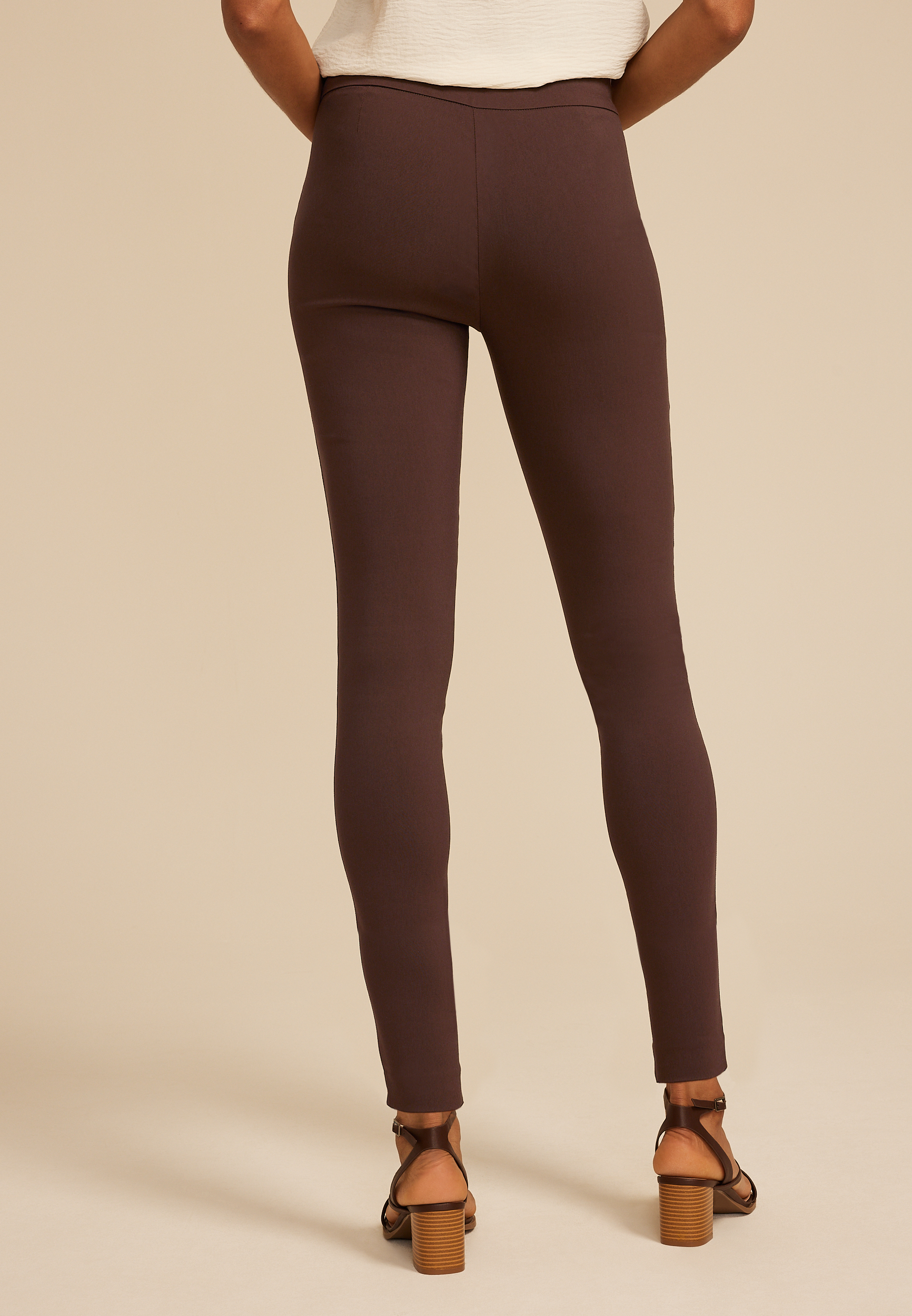 Bengaline Mid Rise Skinny Pant