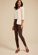 Bengaline Mid Rise Skinny Pant, C9245, small