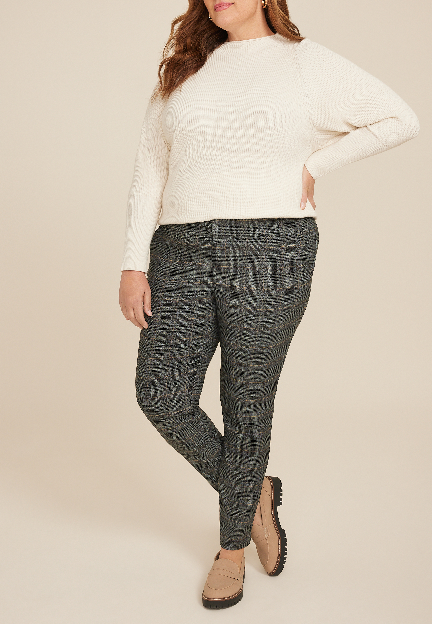 Gray Plus Size Pants maurices