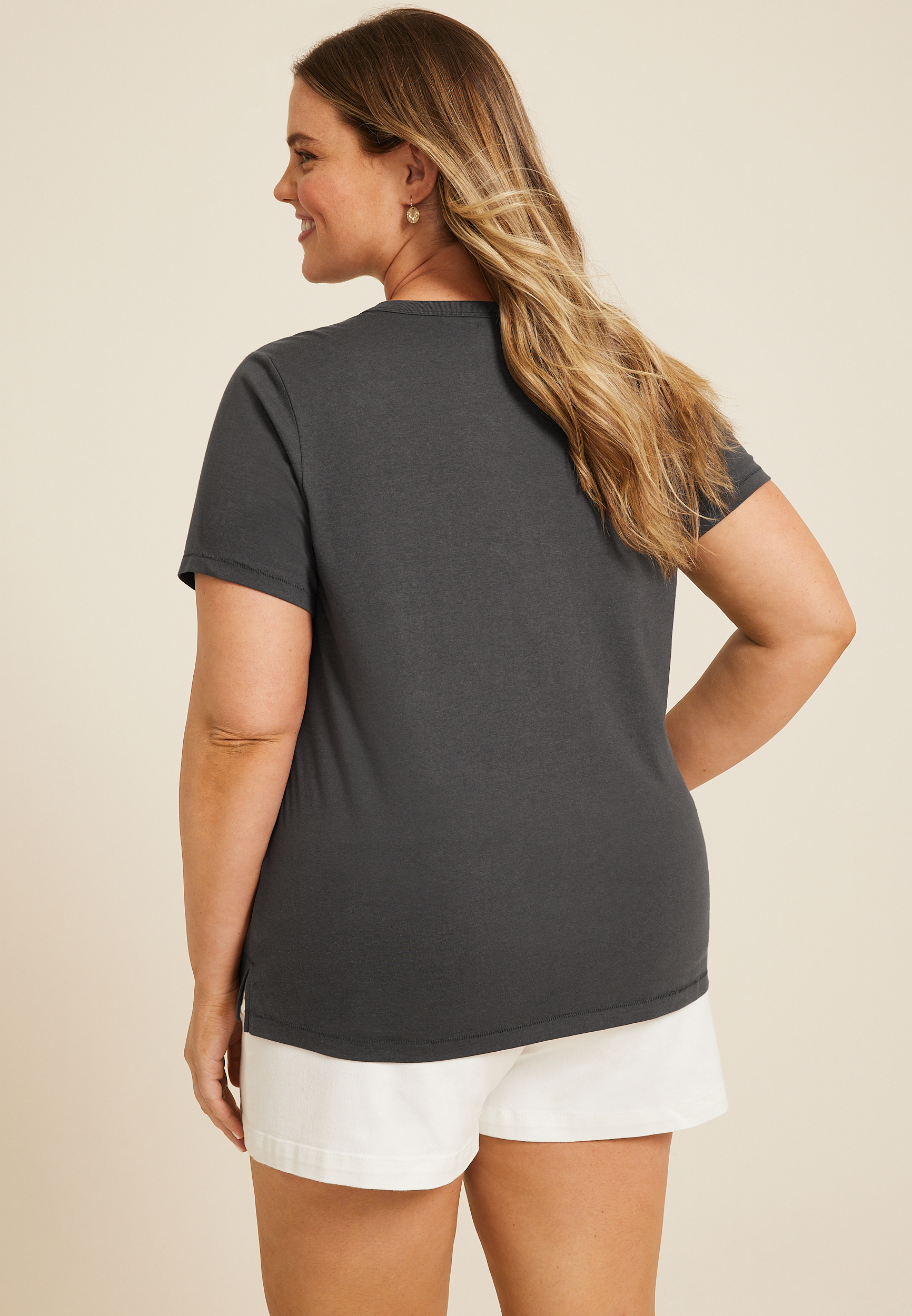Plus Size Be A Good Human Classic Fit Graphic Tee, C1876, large