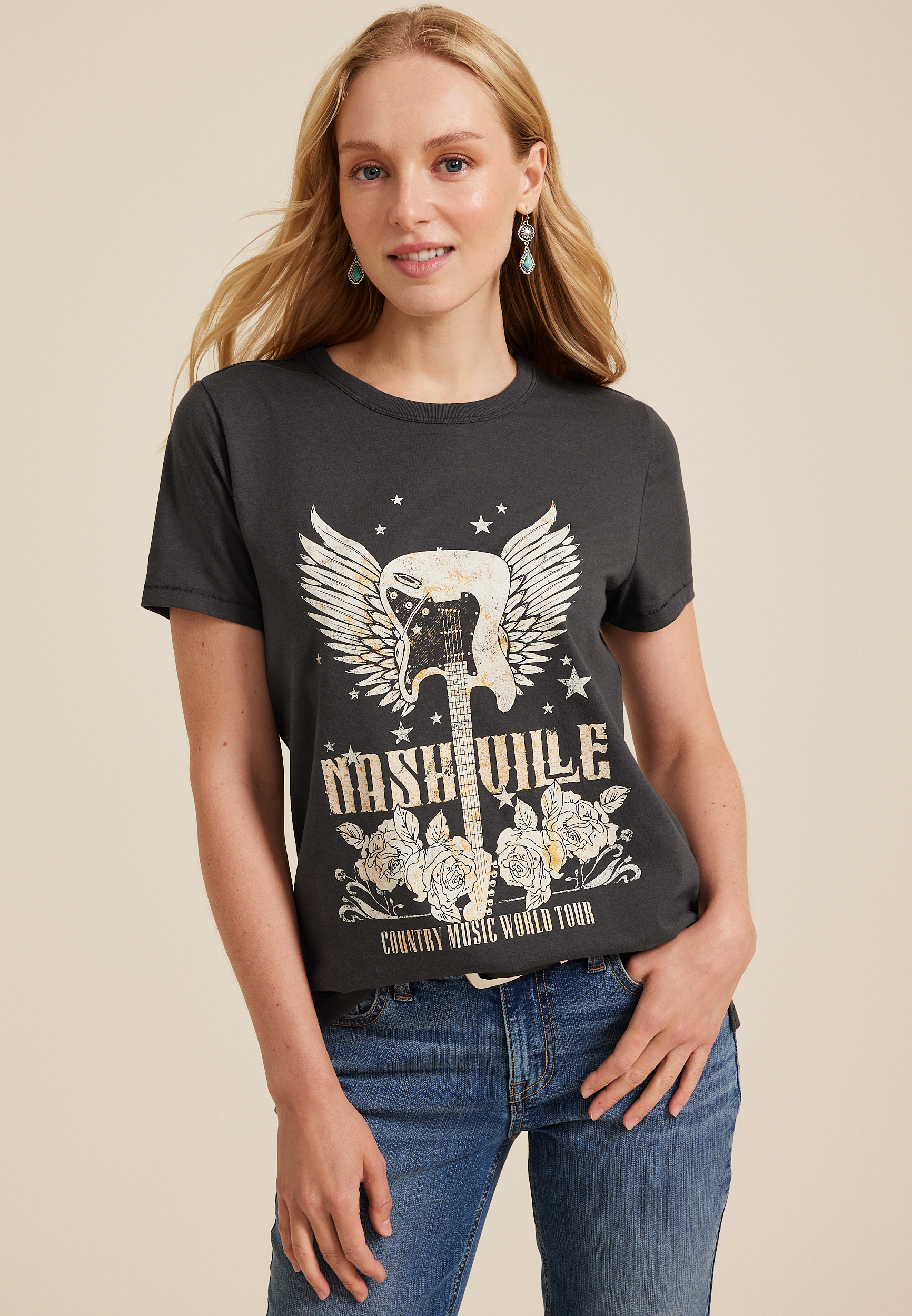 Nashville Classic Fit Graphic Tee | maurices