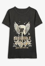 Nashville Classic Fit Graphic Tee, C1876, small