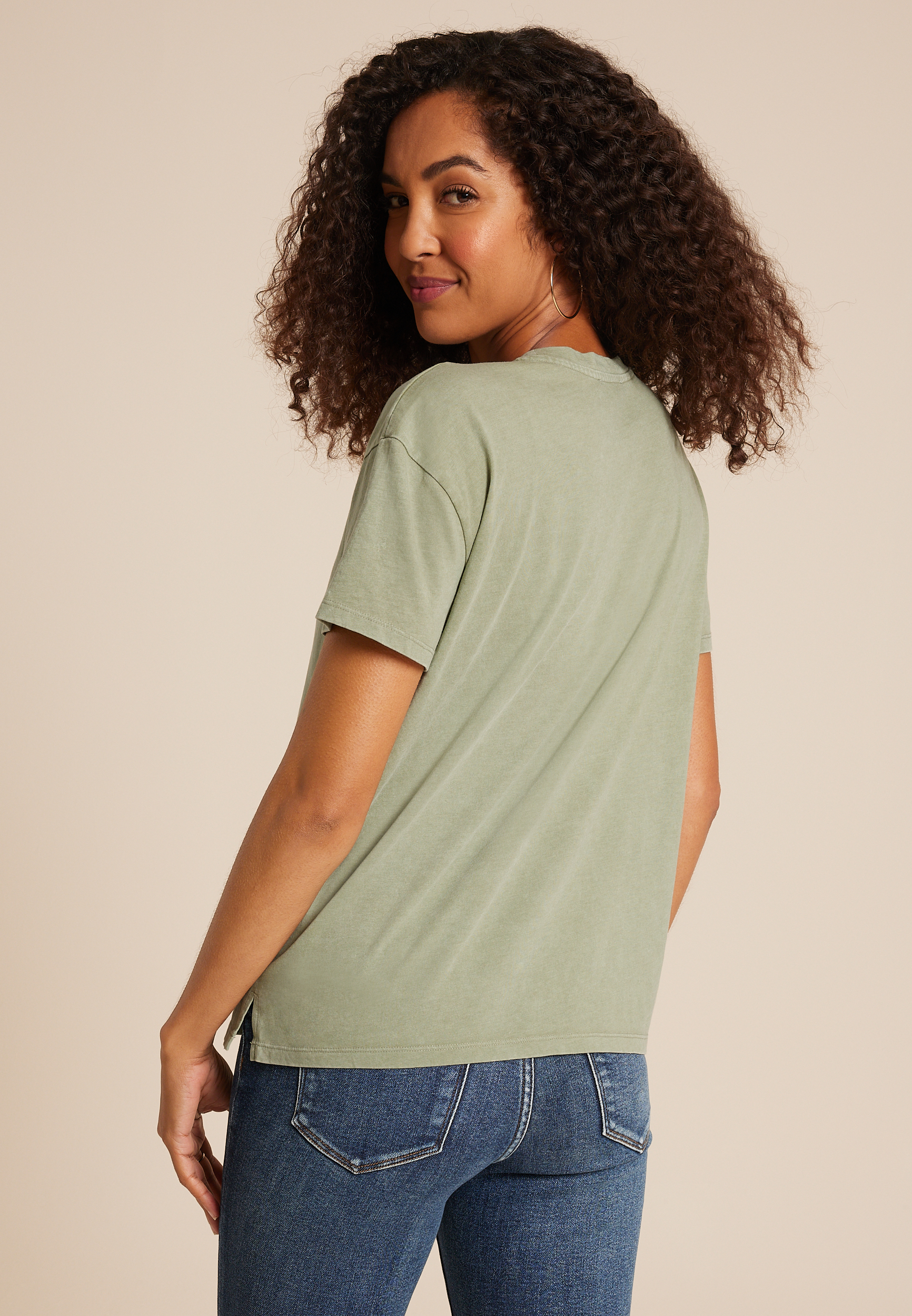 Whatever Lassos Your Longhorn Relaxed Fit Graphic Tee, C425, large