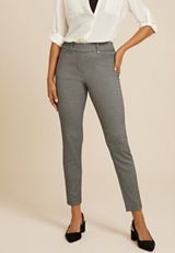 Bengaline Textured Mid Rise Skinny Pant, , small