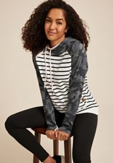 Homeward Striped Camo Hoodie, C2380, small