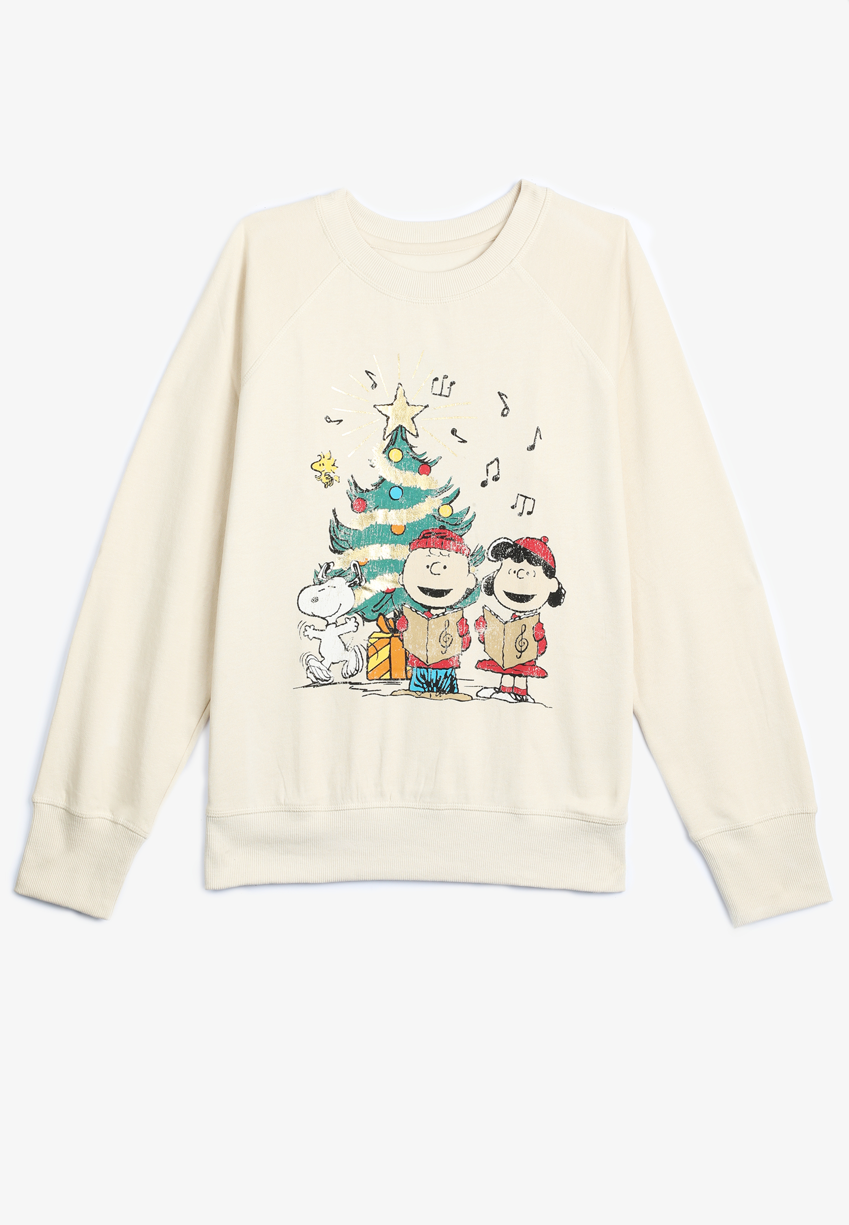 Peanuts Holiday Relaxed Fit Sweatshirt, C4681, large