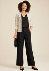 HFS Idealist High Rise Wide Leg Dress Pant, C106, small