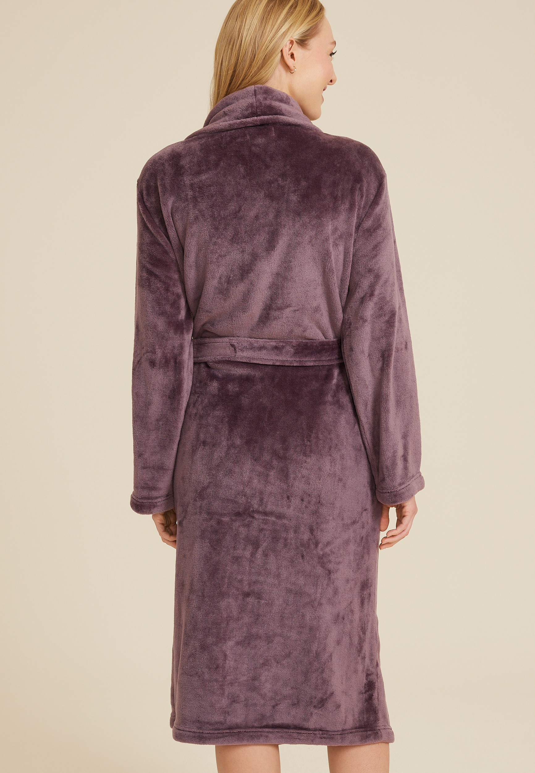 Plush Long Robe, C6060, large
