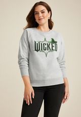 Wicked Relaxed Fit Sweatshirt, HEATHER GRAY, small