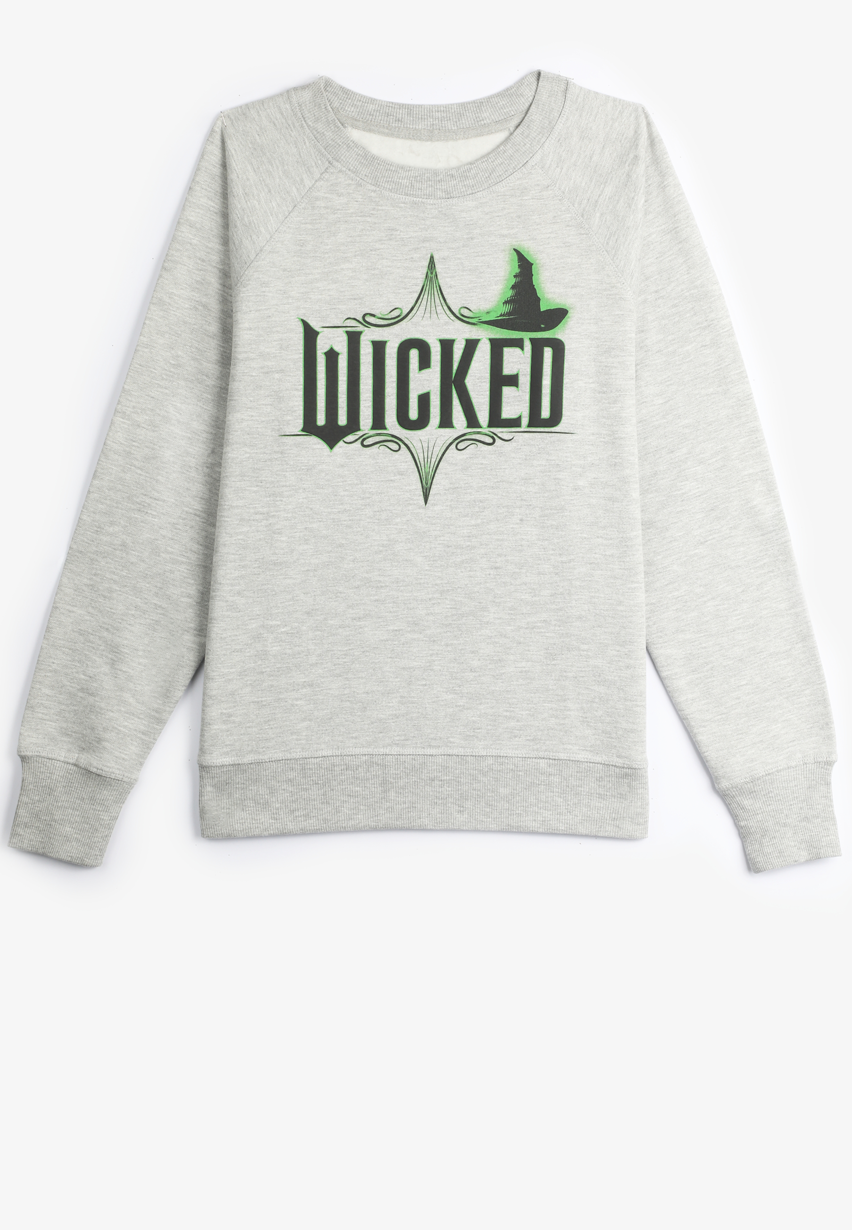 Wicked Relaxed Fit Sweatshirt, HEATHER GRAY, large