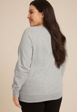 Plus Size Wicked Relaxed Fit Sweatshirt, C151, small