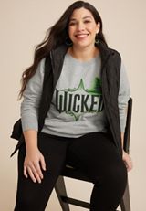 Plus Size Wicked Relaxed Fit Sweatshirt, C151, small