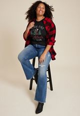 Plus Size Woodstocks Tree Farm Classic Fit Graphic Tee, C106, small